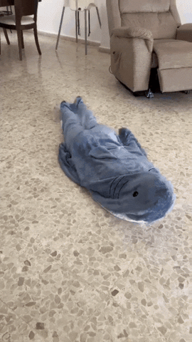 SharkBite™ Wearable Shark Blanket