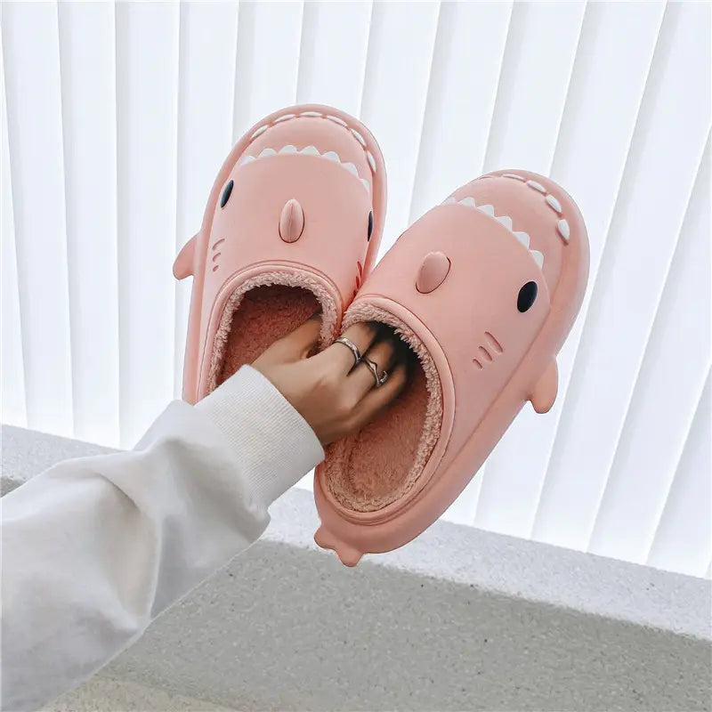 SharkBite™ Winter Shark Slippers