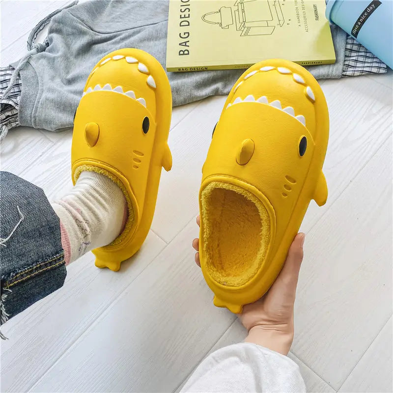 SharkBite™ Winter Shark Slippers